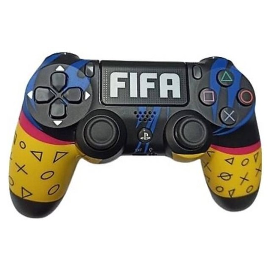 وحدة تحكم لاسلكية Dualshock 4 لـ PS4 (FIFA / أسود)