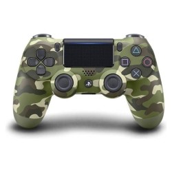 وحدة تحكم لاسلكية DualShock 4 لجهاز PS4 (لون أخضر مموه)