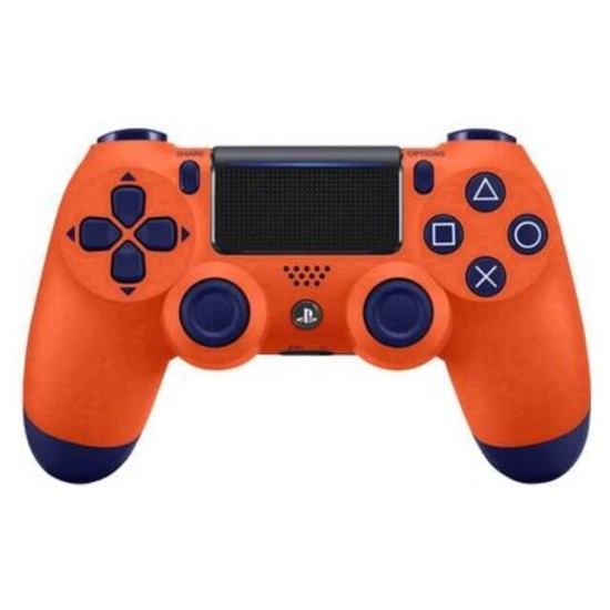 وحدة تحكم لاسلكية DualShock 4 لجهاز PS4 (برتقالي)