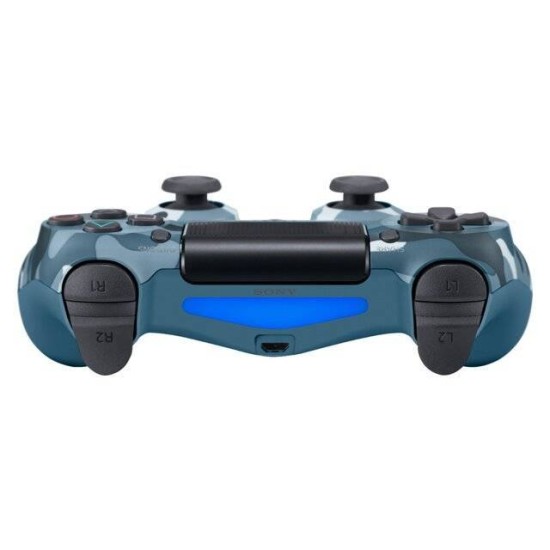 وحدة تحكم لاسلكية DualShock 4 لجهاز PS4 (أزرق مموه)