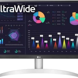 شاشة LG UltraWide مقاس 29 بوصة بدقة 1080 بكسل وتقنية HDR وسرعة 100 هرتز