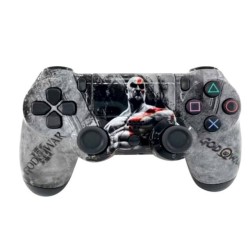 وحدة تحكم لاسلكية Dualshock 4 لجهاز PS4 (God of War / رمادي)