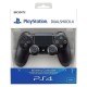 وحدة تحكم لاسلكية Dualshock 4 لجهاز PS4 (نسخة باللون الأسود)