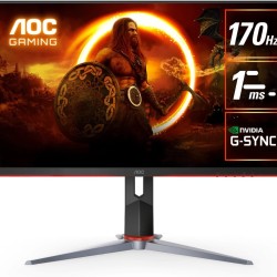 شاشة AOC Q27G3Z مقاس 27 بوصة 2K (2560x1440) 260 هرتز 0.5 مللي ثانية IPS مسطحة