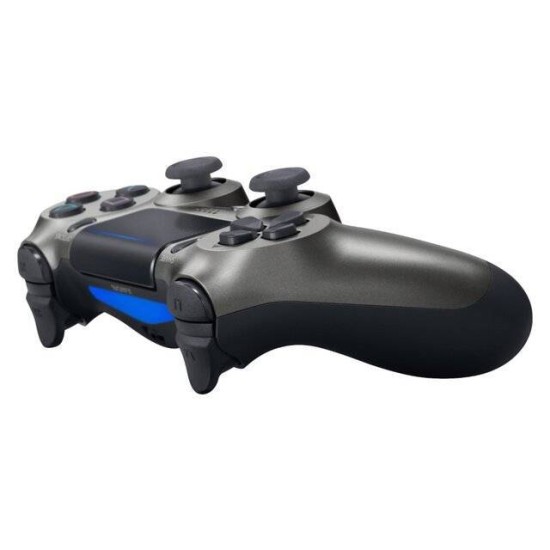 وحدة تحكم لاسلكية DualShock 4 لجهاز PS4 (أسود فولاذي)