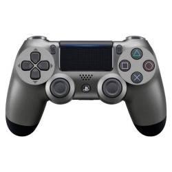 وحدة تحكم لاسلكية DualShock 4 لجهاز PS4 (أسود فولاذي)