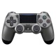 وحدة تحكم لاسلكية DualShock 4 لجهاز PS4 (أسود فولاذي)