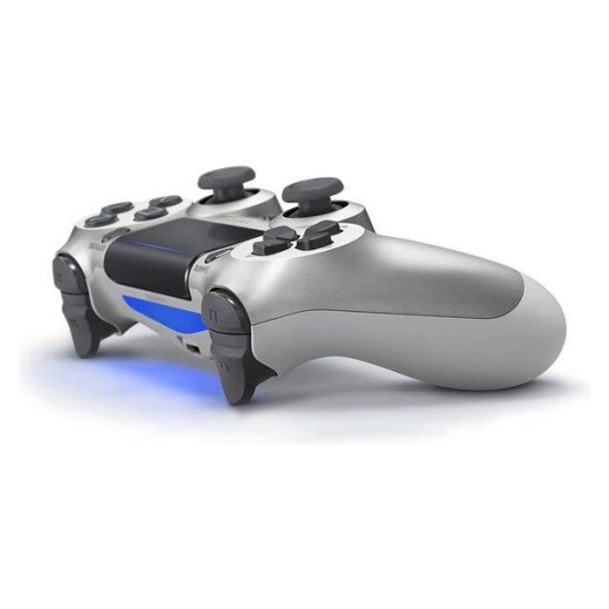 وحدة تحكم لاسلكية DualShock 4 لجهاز PS4 (فضية)