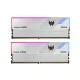 Acer Predator Vesta II DDR5 RGB RAM 32GB (16GBx2) 7200MHz - CL34 Silver, XMP & EXPO