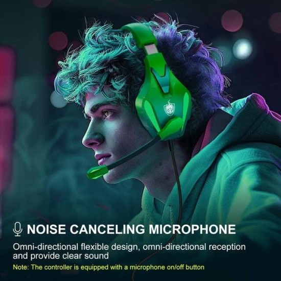 Phoinikas H9 [3.5mm] Headset (Green)