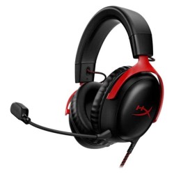 HyperX Cloud III Gaming Headset (Red & Black)