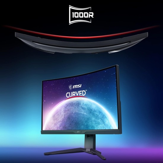 MSI G272CQP Curved Gaming Monitor - 27 Inch, 16:9 WQHD (2560 x 1440), 2K, VA, 170Hz, 1ms