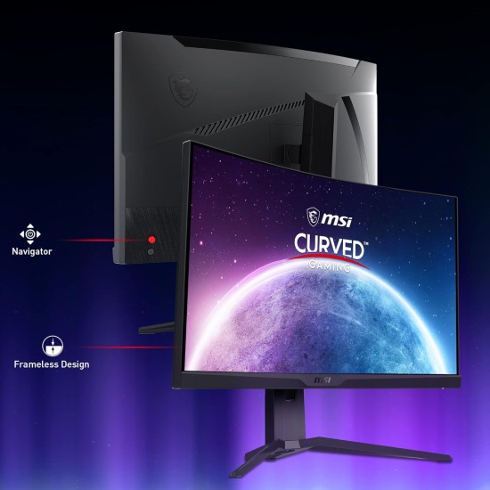 MSI G272CQP Curved Gaming Monitor - 27 Inch, 16:9 WQHD (2560 x 1440), 2K, VA, 170Hz, 1ms