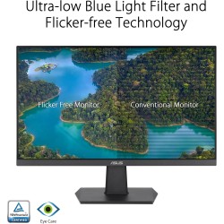 ASUS 27 Inch Monitor - 1080P, IPS, Full HD, Frameless, 100Hz, 1ms