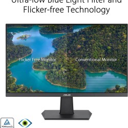 ASUS 27 Inch Monitor - 1080P, IPS, Full HD, Frameless, 100Hz, 1ms