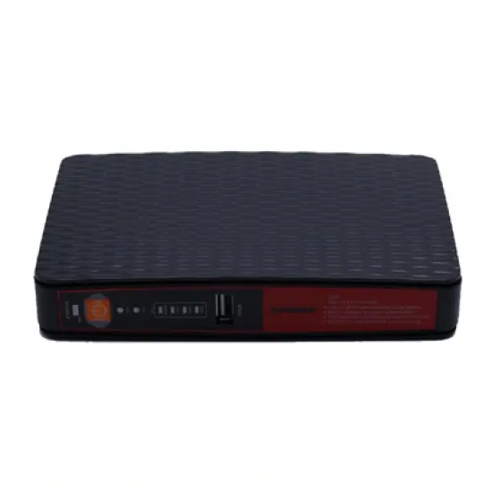 iPower DC UPS 18W Mini UPS لجهاز توجيه WiFi / مودم نانو راوتر، 8000MA 5V + USB