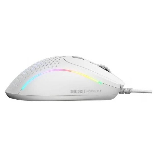 Glorious D2 Gaming Mouse (White)