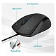 Rapoo N1600 Silent Mouse (Black)