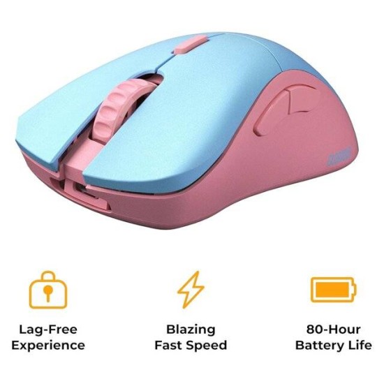 Glorious D Pro Skyline Wireless Mouse (Pink & Blue)