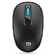 Fude i310 Silent Wireless 2.4Ghz Mouse (Black)