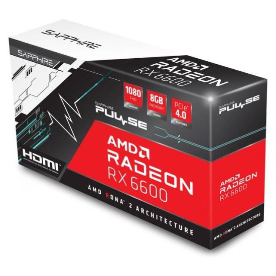 Sapphire PULSE AMD Radeon RX 6600 8G