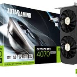 ZOTAC GAMING GeForce RTX 4070 SUPER Twin Edge OC 12GB GDDR6X