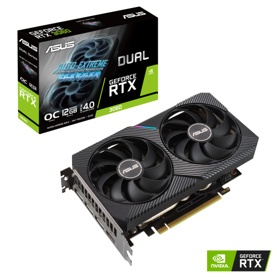 ASUS Dual GeForce RTX 3060 12GB OC Graphic Card