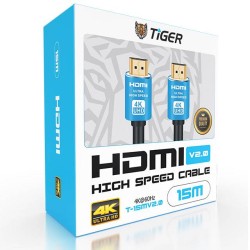 Tiger : HDMI Cable 2.0 (15m)