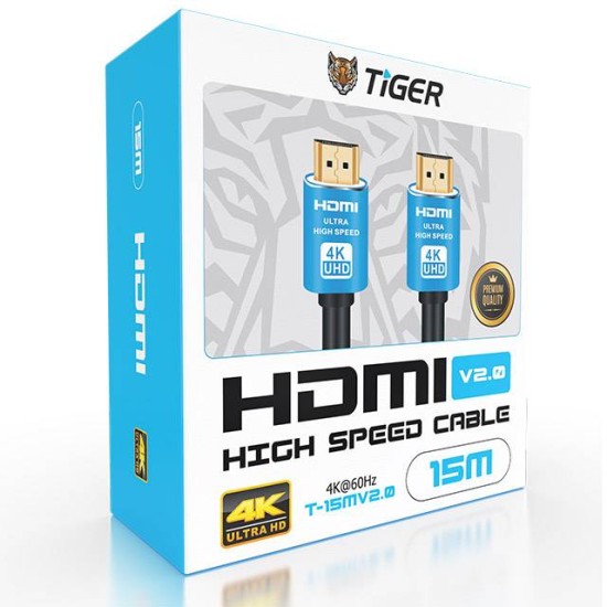 Tiger : HDMI Cable 2.0 (15m)