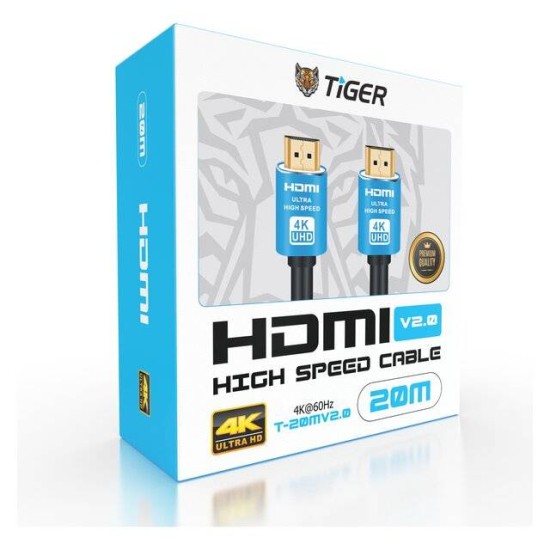 Tiger : HDMI Cable 2.0 (20m)