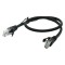 LAN Cable [0.5m] / (Black)