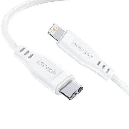 AceFast USB-C to Lightning (C3-01) Cable (White)