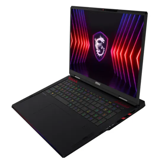 MSI Raider 18 HX A14VIG-435AE 18” UHD+ MiniLED 120Hz Laptop- Core i9-14900HX - 32GB DDR5 RAM - 2TB SSD - RTX 4090 16GB - Win 11