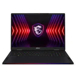 MSI Raider 18 HX A14VIG-435AE 18” UHD+ MiniLED 120Hz Laptop- Core i9-14900HX - 32GB DDR5 RAM - 2TB SSD - RTX 4090 16GB - Win 11